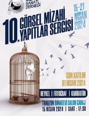 Mizahın başkenti Trabzon''da 10. görsel mizahi yapıtlar sergisi heyecanı